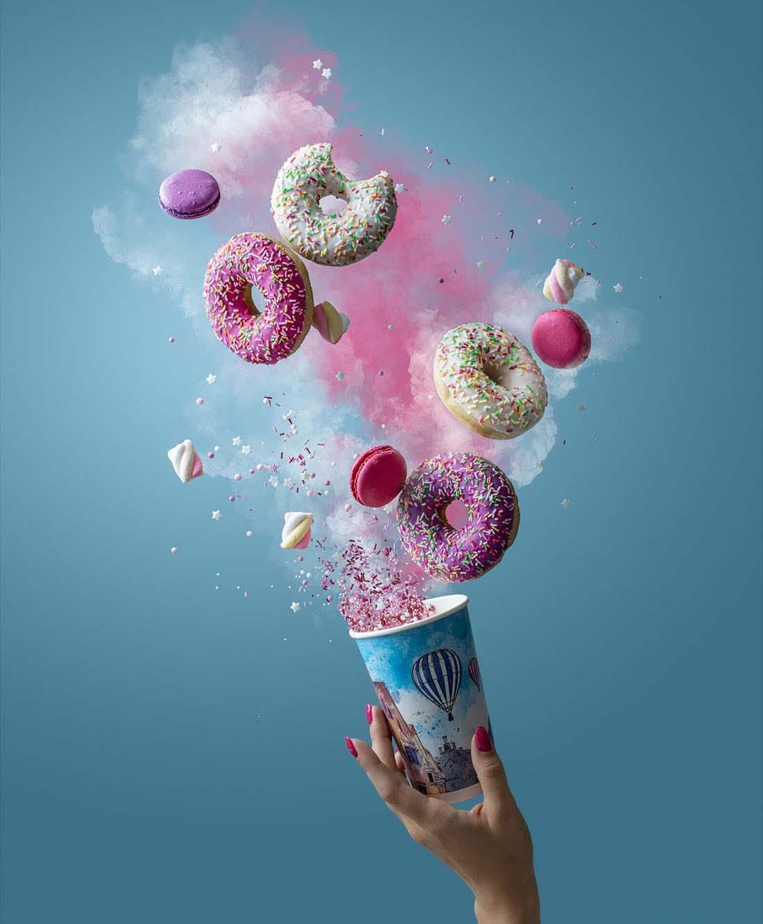 图片[2]-摄影师Daria Kalugina 12种悬浮美食摄影布光造型教程-21节课-中文字幕-知识创作