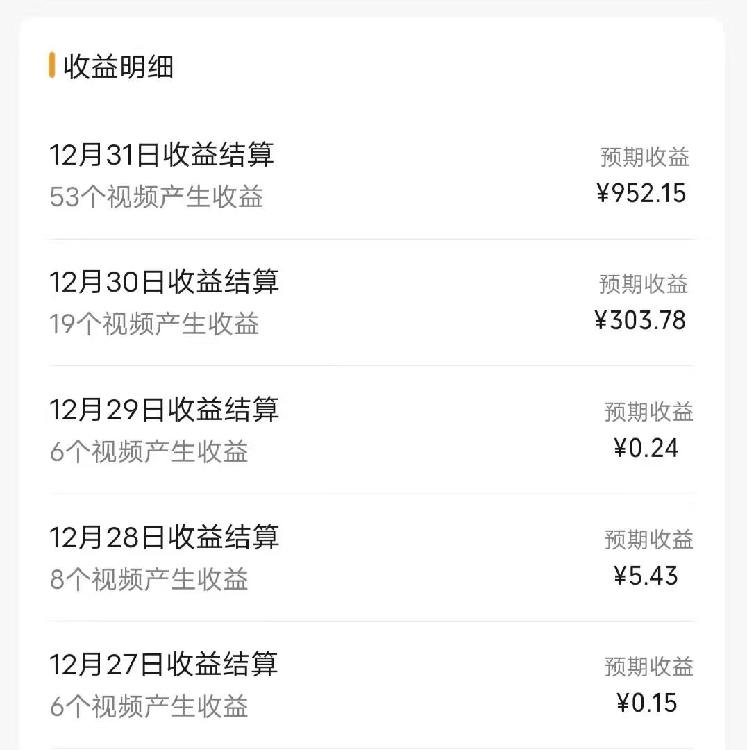 (8550期)每天半小时轻松月入过万，适合任意人群，小白无脑操作，AI条条原创视频-知识创作