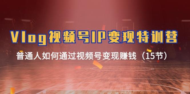 Vlog 视频号IP变现特训营，普通人如何通过视频号变现赚钱(15节-知识创作