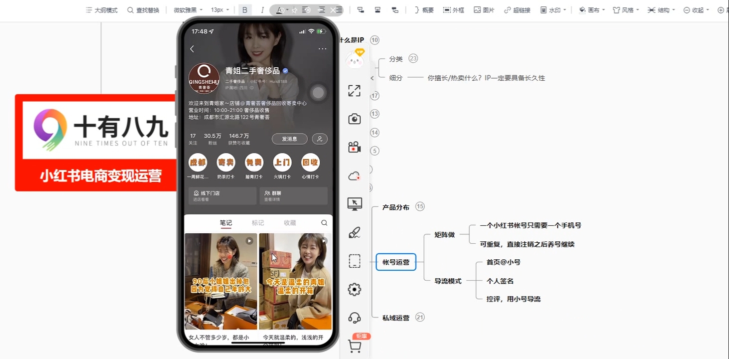 十有八九学院·新手如何从0-1玩转红薯店铺-知识创作