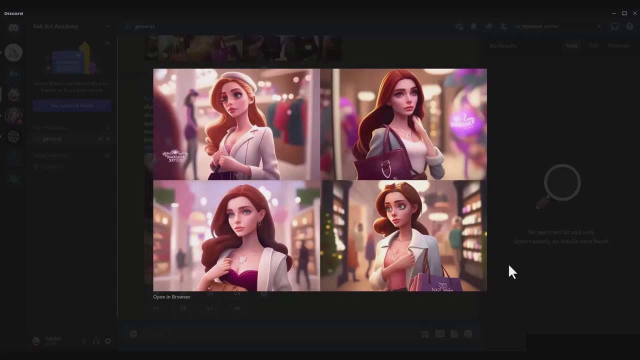 图片[5]-掌握 MidJourney V5 AI + ChatGPT创建一致的角色设计图像-22节课-中英字幕-知识创作